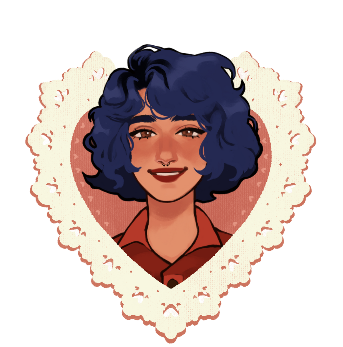 Stardew Valley Heart Stickers