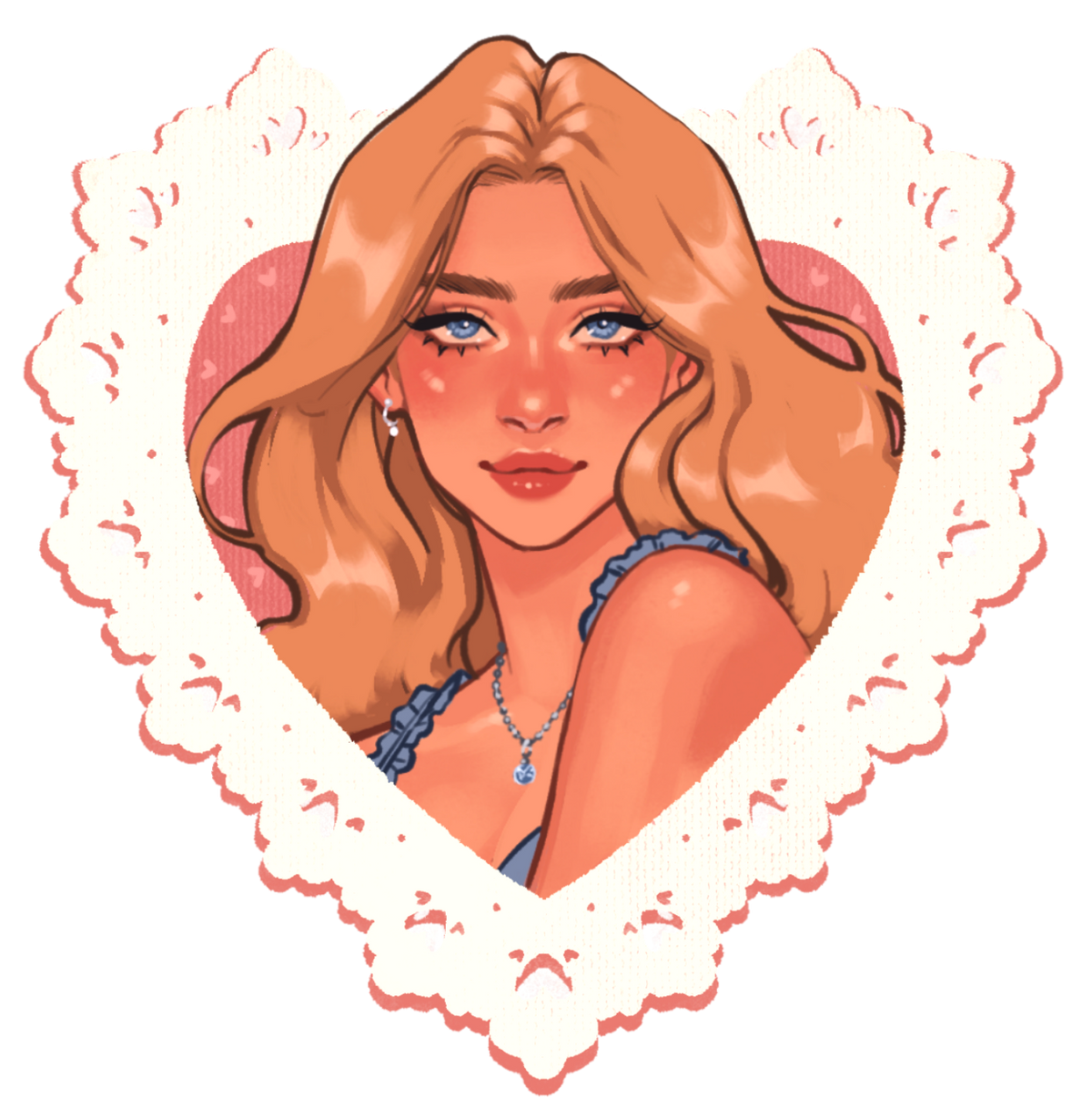 Stardew Valley Heart Stickers