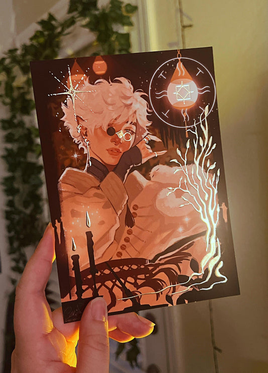 **PREORDER** Gold Foil Witch Hat Atelier Prints