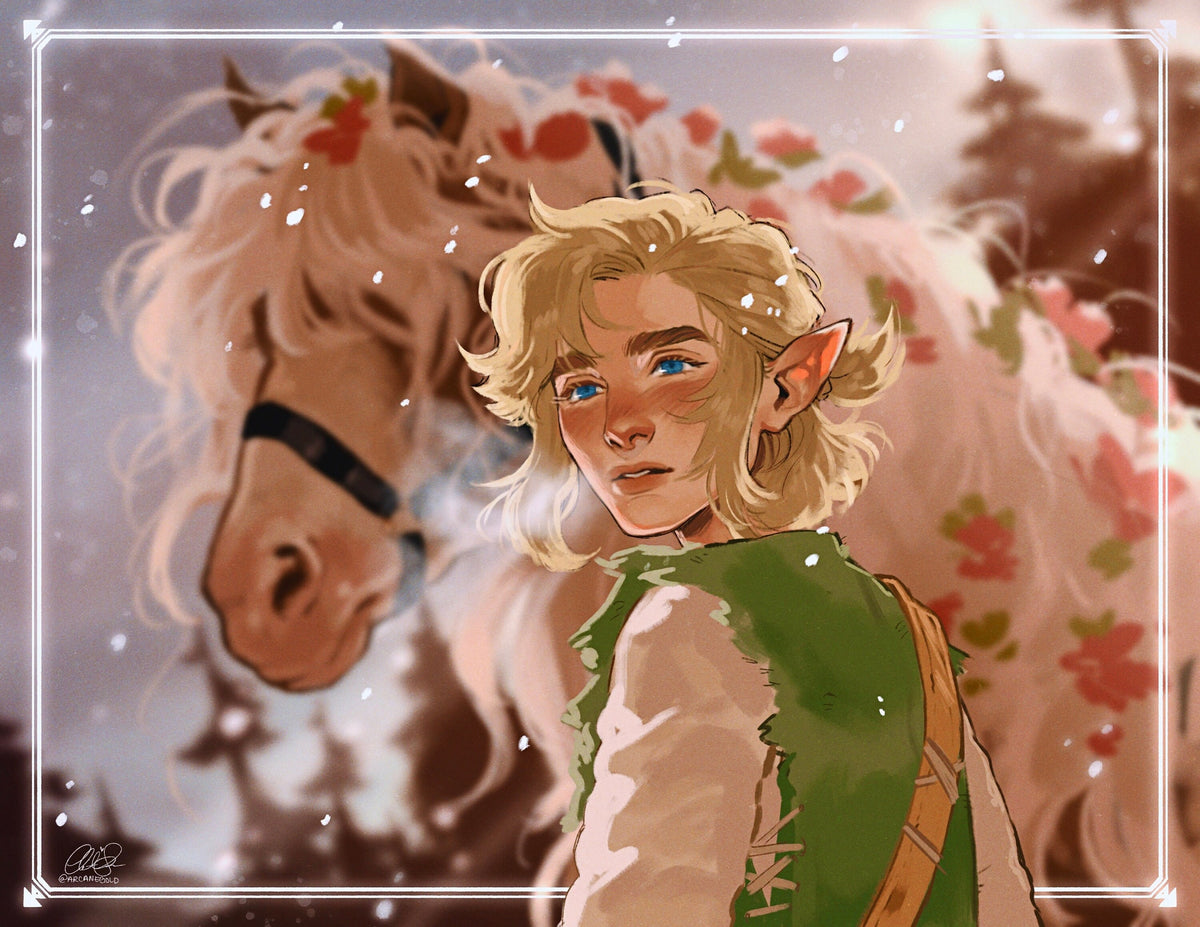A Boy and His Horse (Zelda)