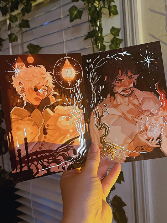 **PREORDER** Gold Foil Witch Hat Atelier Prints