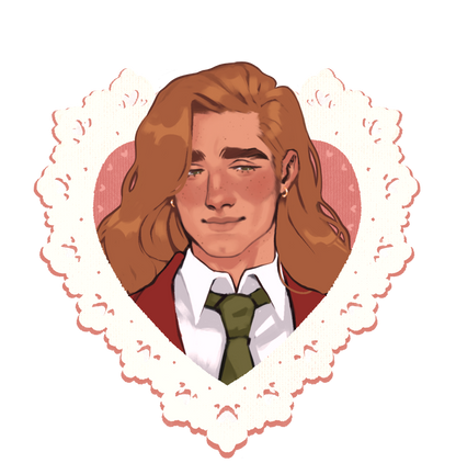 Stardew Valley Heart Stickers