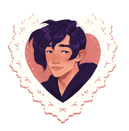 Stardew Valley Heart Stickers